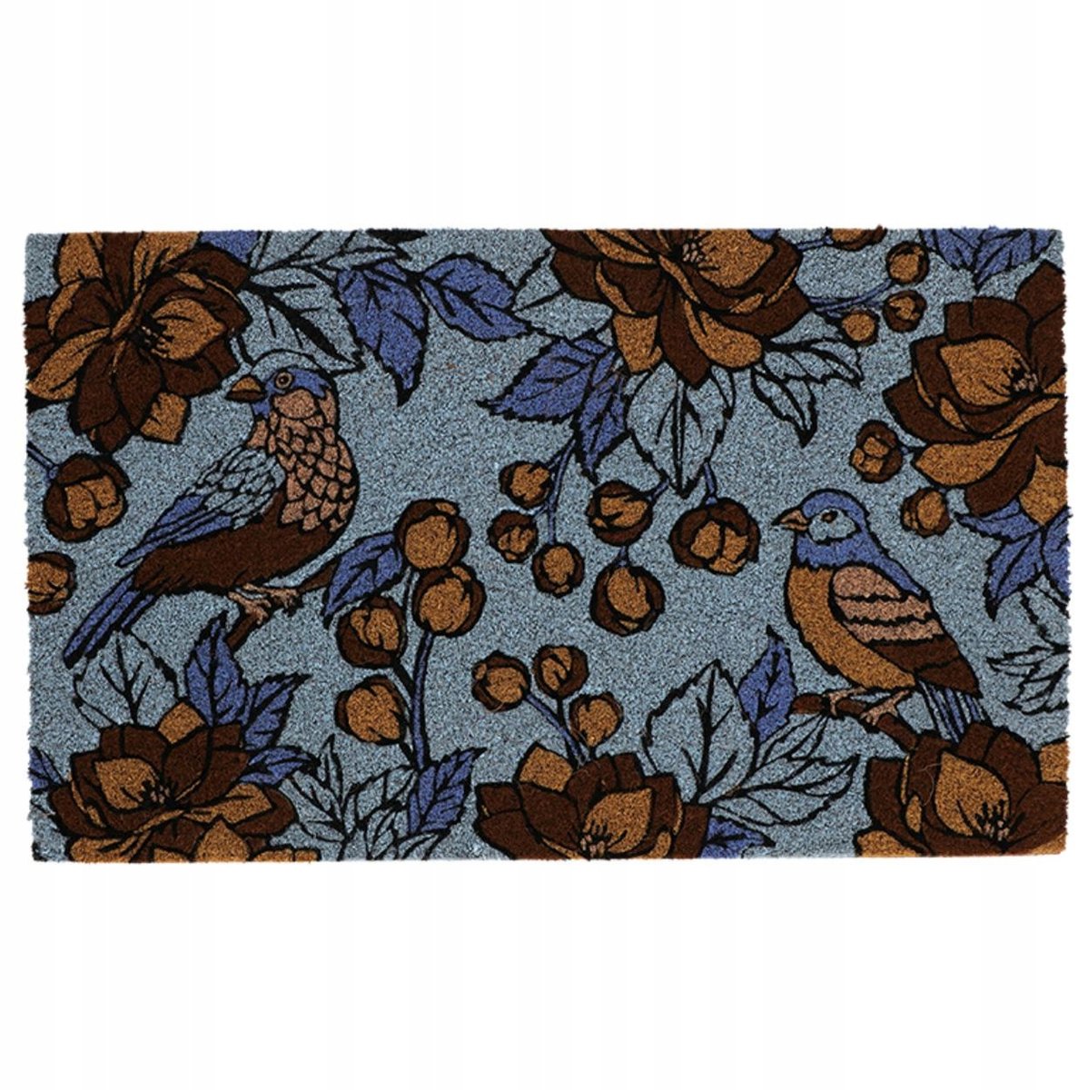 Esschert Design Kokosmat Bloemen & Vogels 75x45 cm - Natuurlijke entree