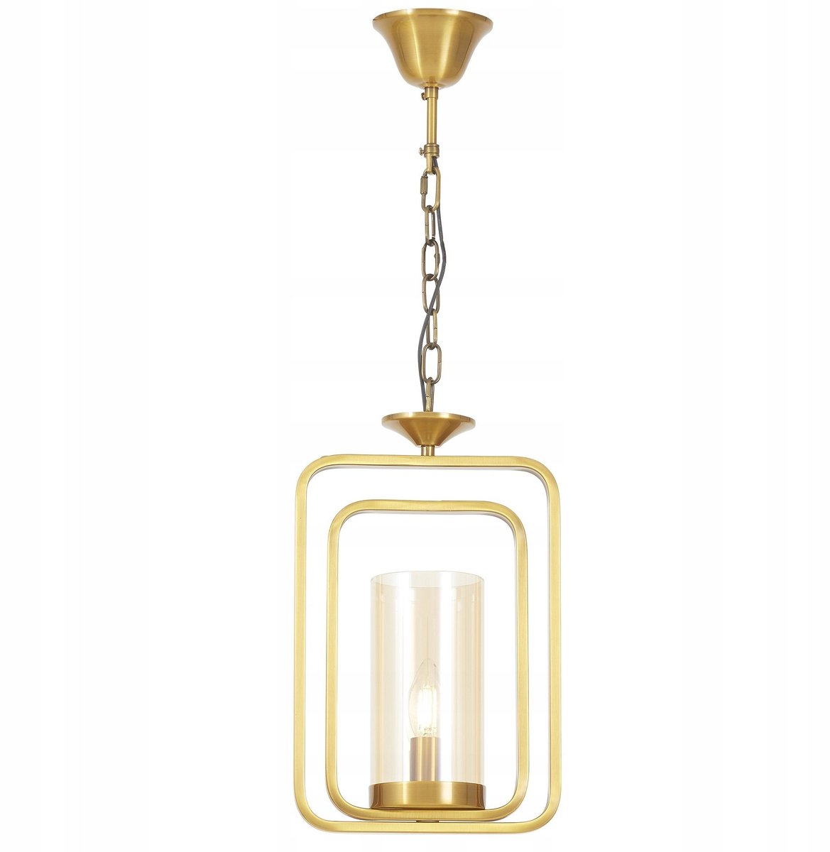 Moderne Gouden Hanglamp Benton W1 - Glas, E27
