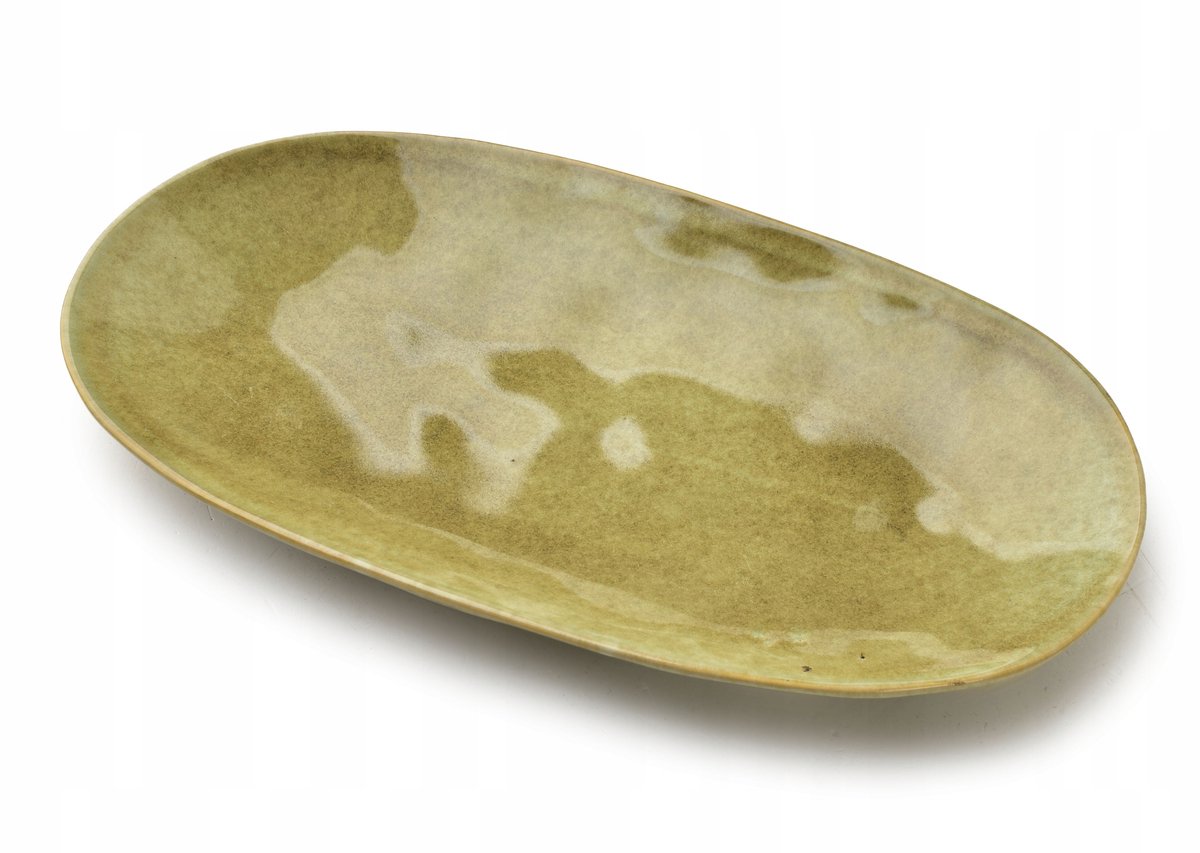 BASIC NATURE Ovale Serveerplank 31,5x18cm Keramiek