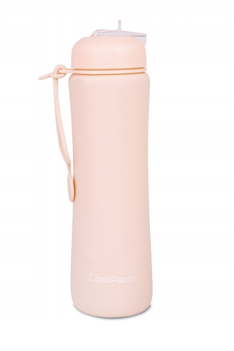 CoolPack Pump Bidon 600ml Pastel - Zachte Siliconen Waterfles