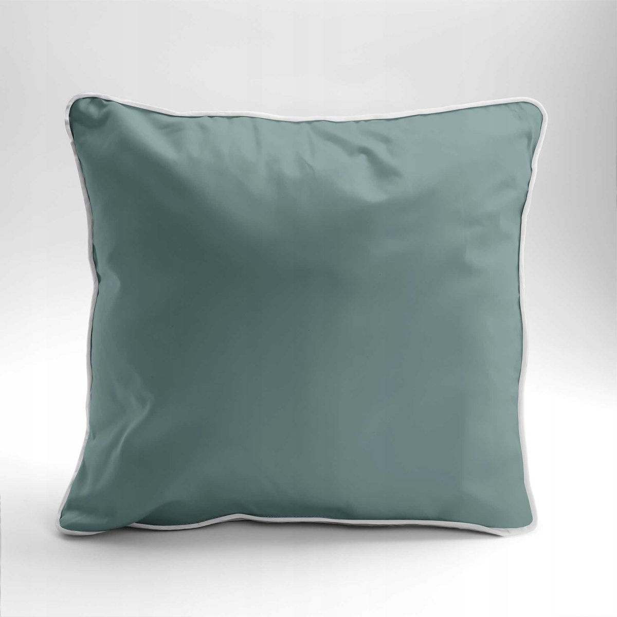 MAKO Satin Kussensloop 40x40 cm Mintgroen - Zacht & Stijlvol
