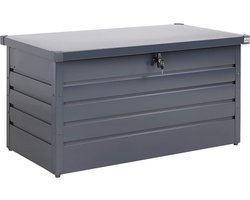 Weerbestendige opbergbox staal met slot - 120 x 62 x 63 cm