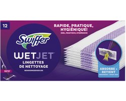 Swiffer WetJet Dweilsysteem - 12 stuks reinigingsdoekjes navullingen