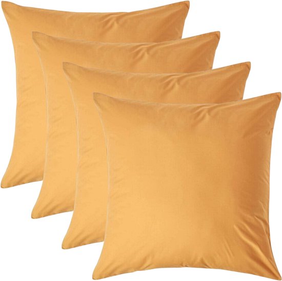 Homescapes - Federa decorativa per cuscino con chiusura lampo, in