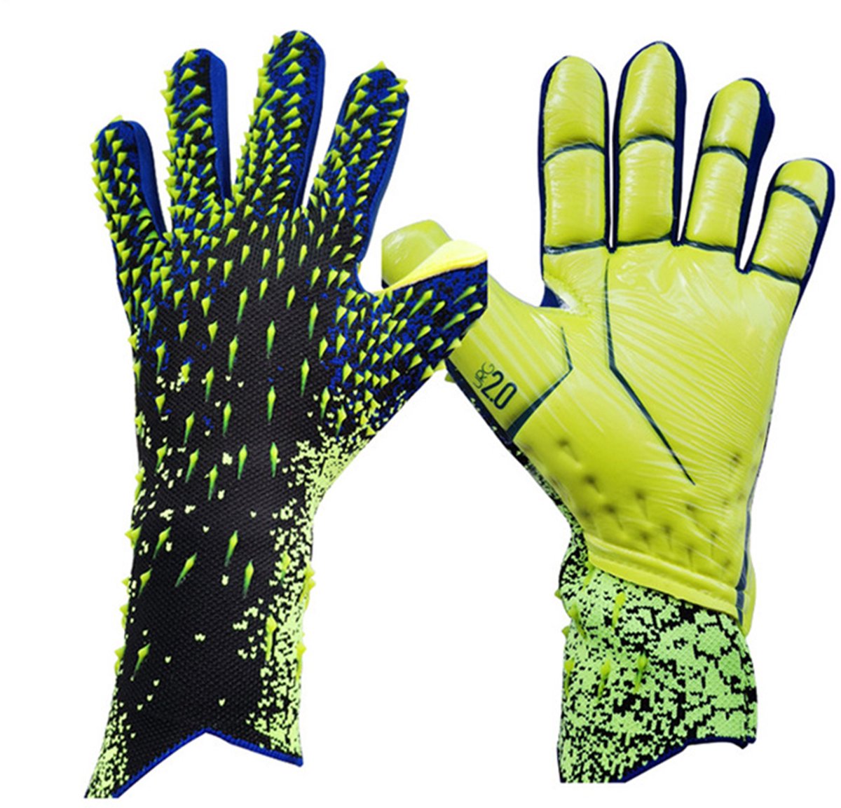 Keepershandschoenen-Football-Groen-Maat7-Polyester