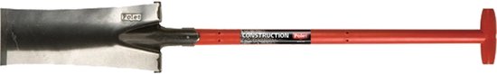 Polet grondwerkspade rood 38 cm van Polet. — afbeelding 3