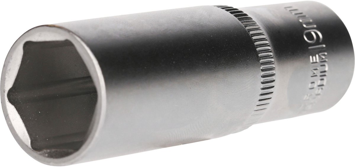 BRILLIANT TOOLS 1/2" zeskantdoos lange uitvoering 19 mm - BT022829