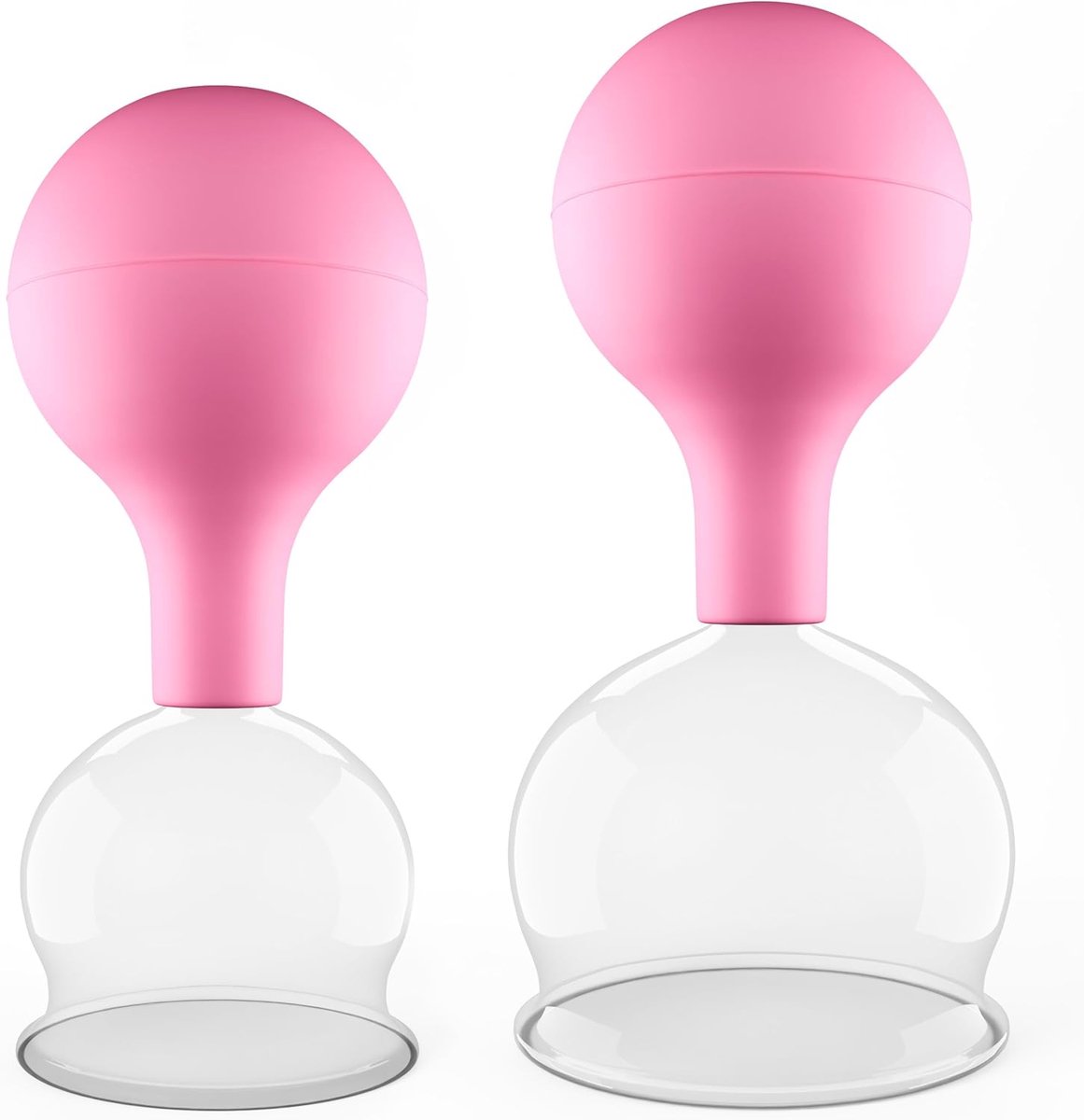 Cuppotten set van 2 - Diverse maten en kleuren voor cuppentherapie