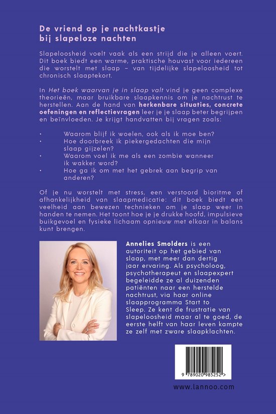 Het boek waarvan je in slaap valt