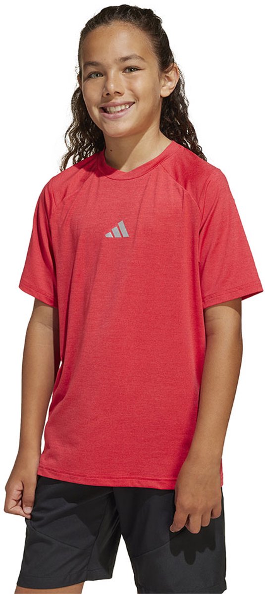 Adidas All Sports Favorite T-shirt Met Korte Mouwen 7-8 Years Jongen Zilver