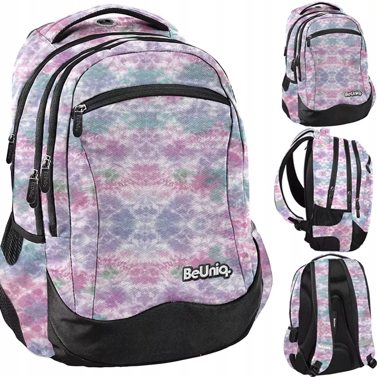 Pastel Schooltas Meisjes | Ruim & Reflecterend | 41x30x18cm