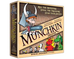 Munchkin Deluxe - Bordspel - Humoristisch Kaartspel - Gezelschapsspel - Engelstalig - Steve Jackson Games