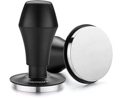 Koffiestamper met Click Sound Feedback en Veerbelast Systeem voor 58 mm Portafilters - Zwart
