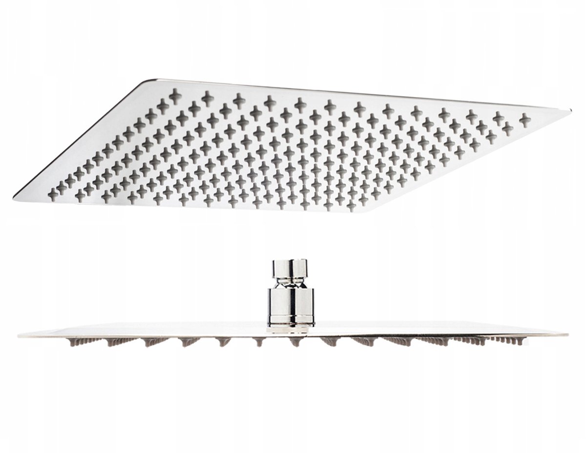 Regendouche 30x30cm Vierkant RVS Ultra Slim Anti-Calc