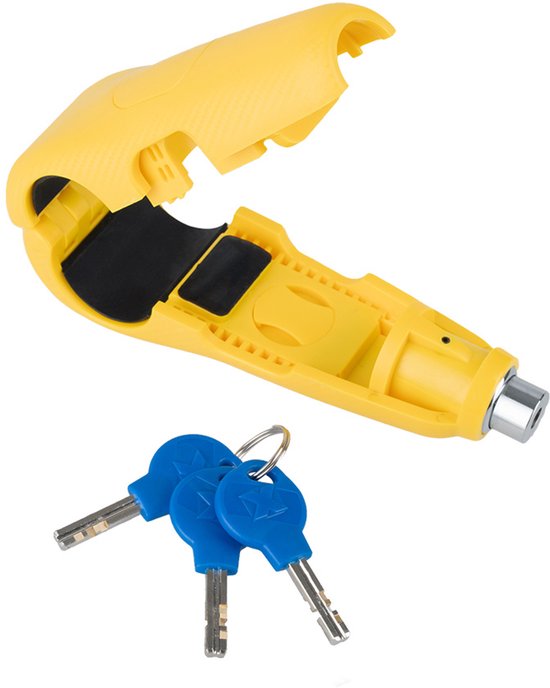 Oxford Griplock met alarm - Stuurslot met alarm - Remhendel met alarm & Gashendel slot met alarm - Fiets slot met alarm - Scooter slot met alarm - Brommer slot met alarm - Motorslot met alarm - Fatbike Slot met alarm van Oxford — afbeelding 2