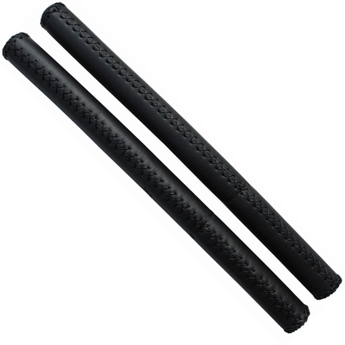 Stuurfoam Velo leer 400 mm zwart (2)