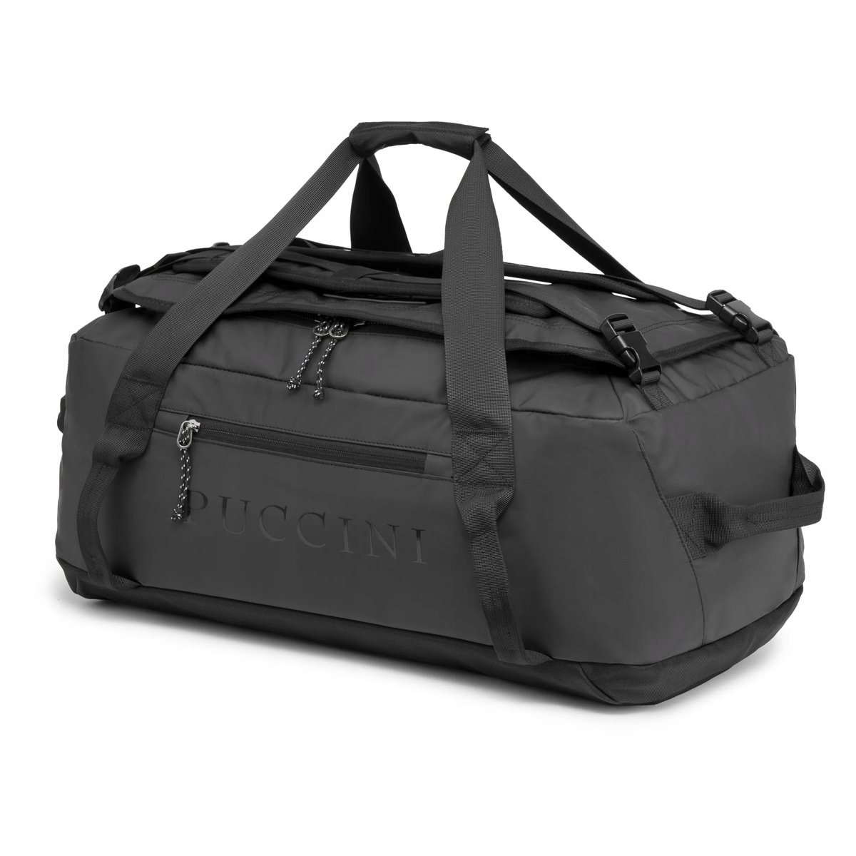 Puccini Reistas Rugzak 2-in-1 Zwart PVC 56L