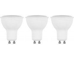 Bemko Premium LED Lamp GU10 - vervangt 30W (5W) - 450lm - 3000K Warm Wit - 230V - 3 stuks