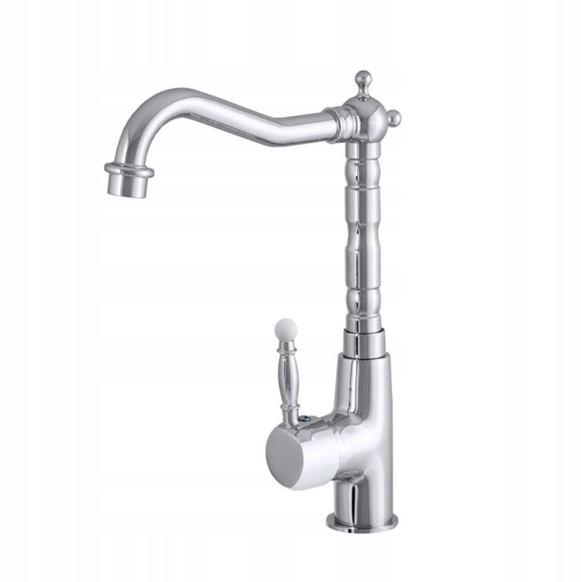 Retro Keukenkraan Zwart Chroom 29 cm - Stijlvol en Functioneel