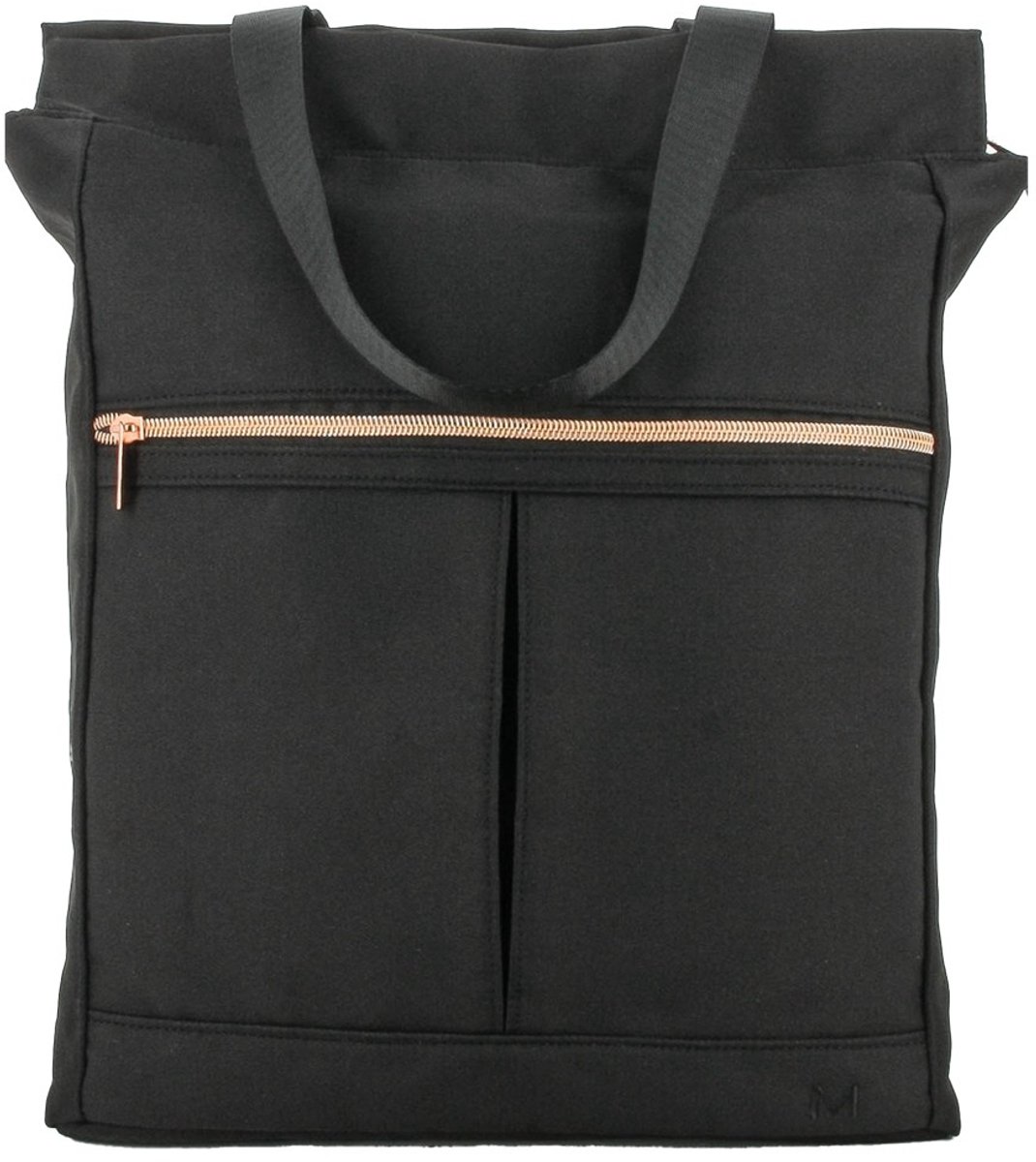Mobilis 070011 laptoptas 40,6 cm (16") Rugzak Zwart, Roségoud