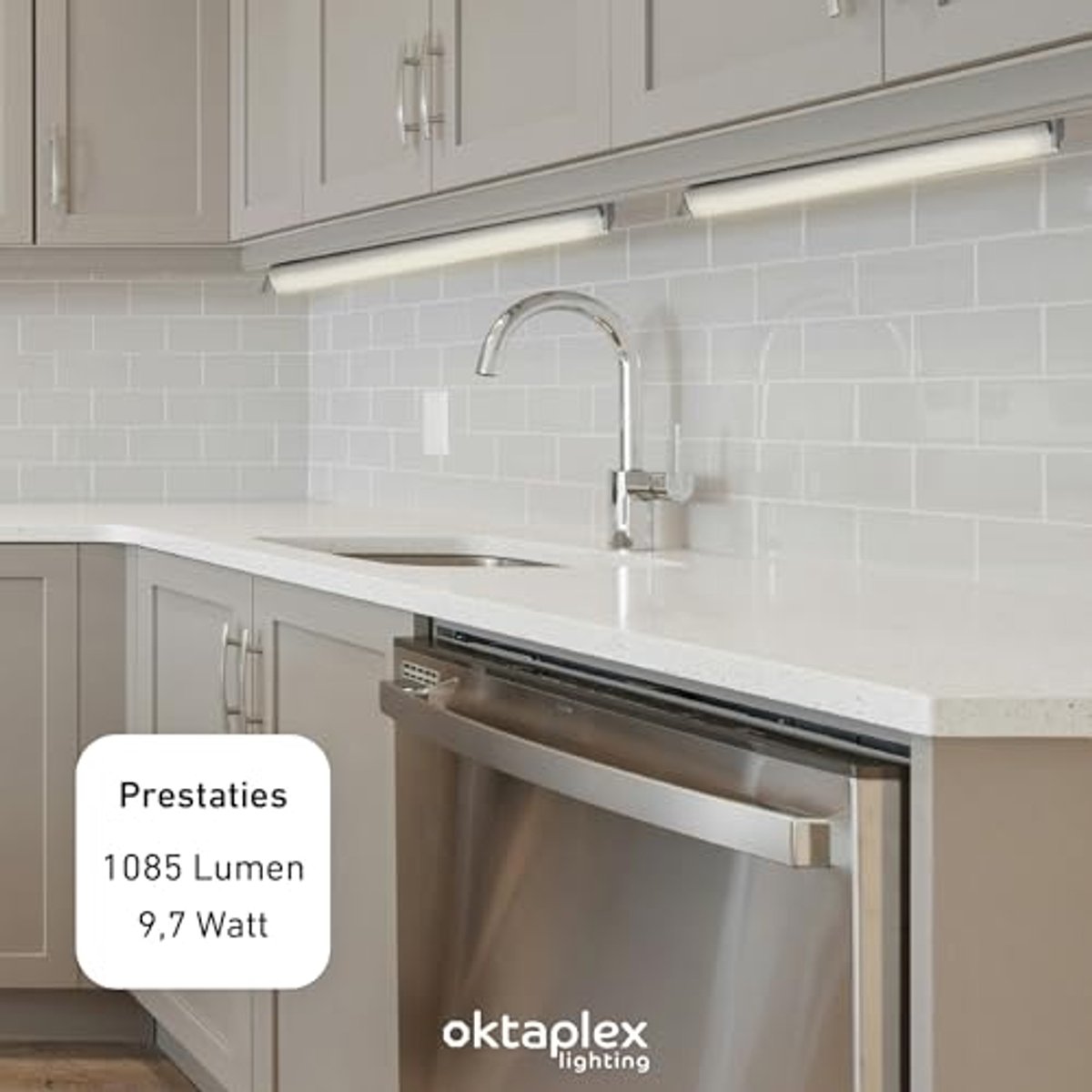 Draaibare Onderkastverlichting Keuken 91cm LED 1615lm Warm Wit