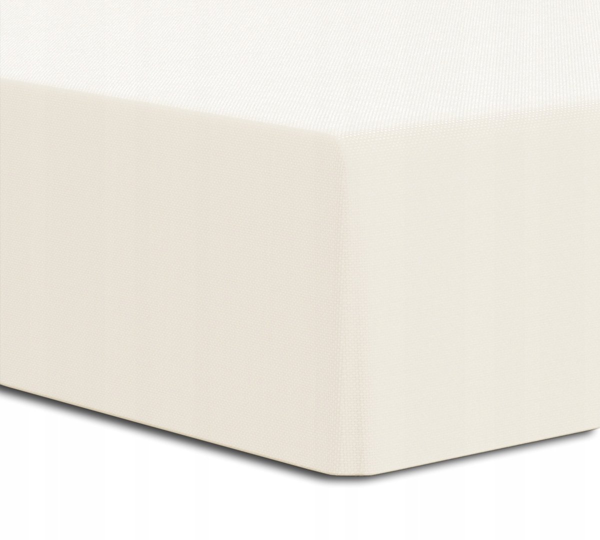 Jersey Hoeslaken Elastisch 180x200cm Crème