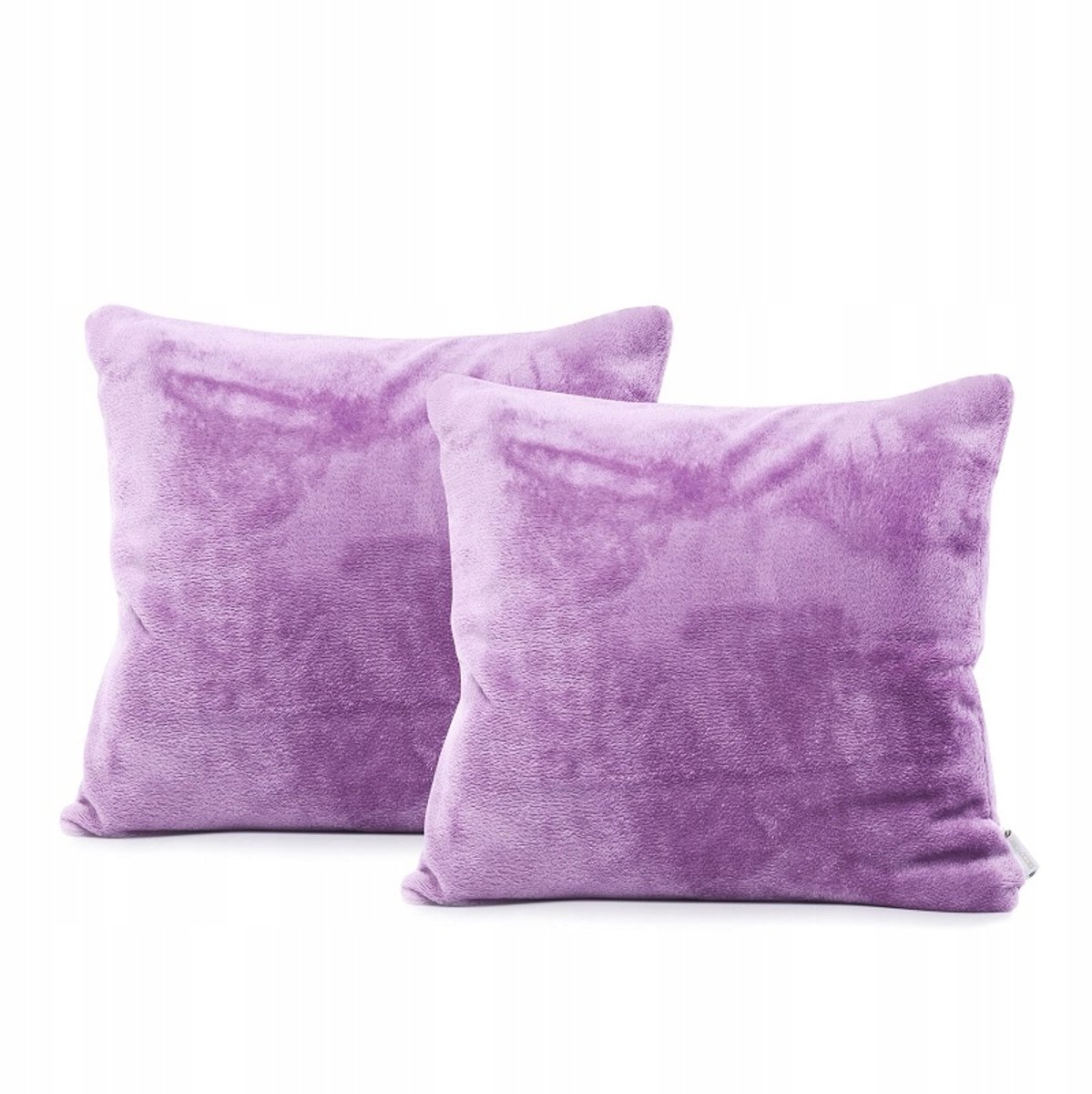 Decoratieve Kussenhoes 45x45cm - Zacht Paars, 2 Stuks