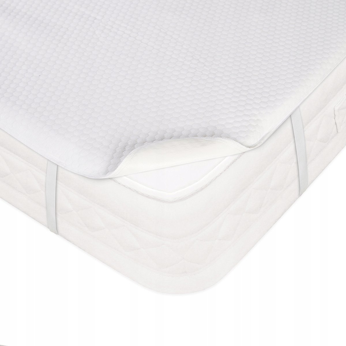 Soft-Touch Matrashoes 160x200 Wit - Waterdicht & overdreven