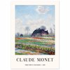 Affiche de Claude Monet - Champs de Tulip à Sassenheim