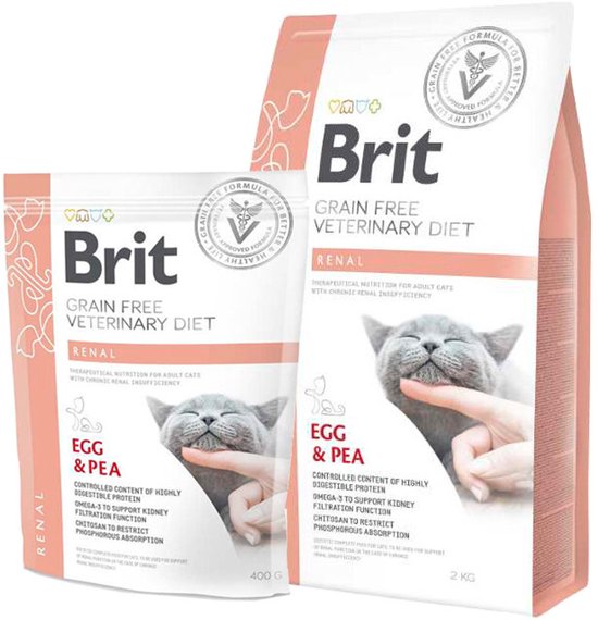 Brit Veterinary Diet Cat - Grain free - Renal - 5 kg