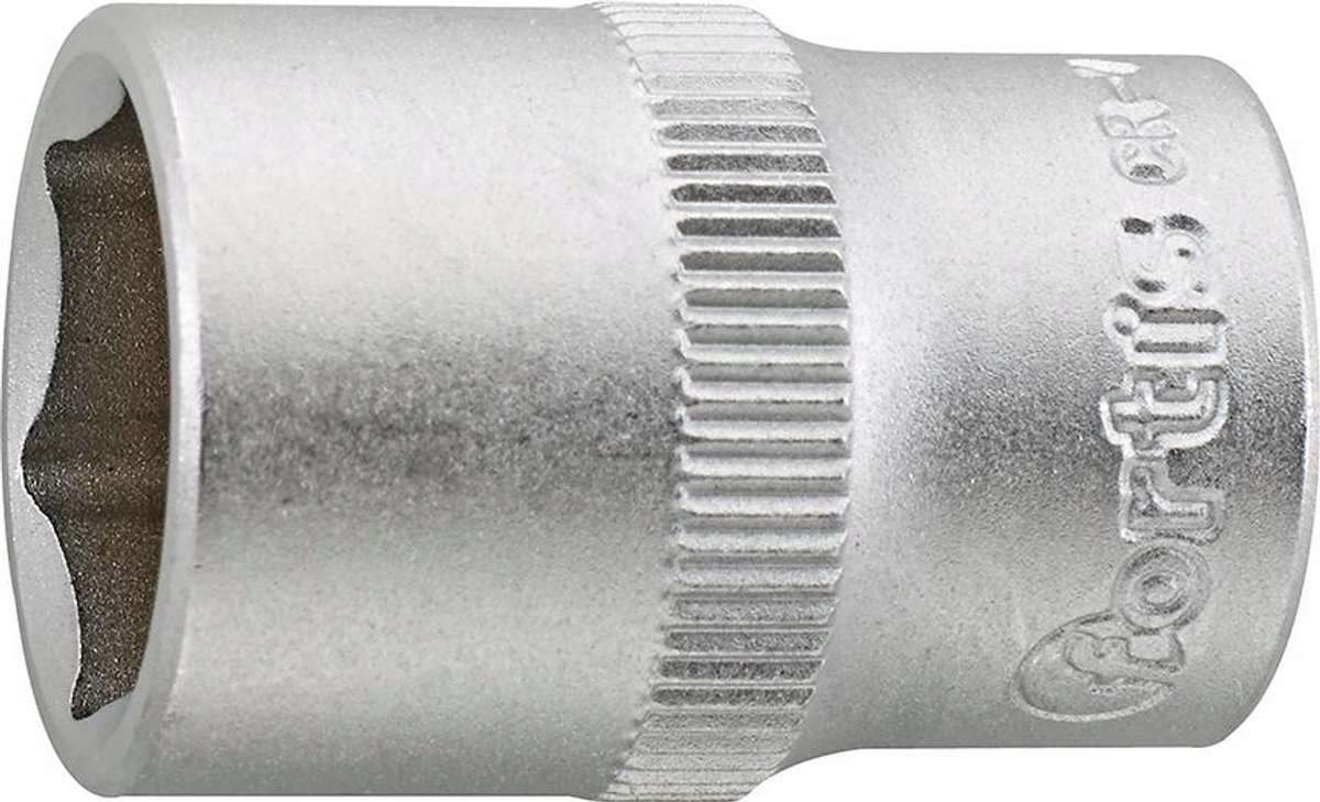 FORTIS Dopsleutel 1/4'' 12mm DIN 3124 Chroom-Vanadium