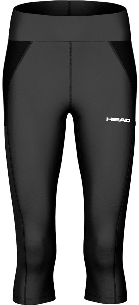 Head Racket Tech 3/4 Leggings Zwart M Vrouw