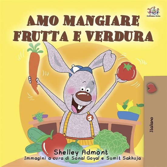 Italian Bedtime Collection - Amo mangiare frutta e verdura - cover