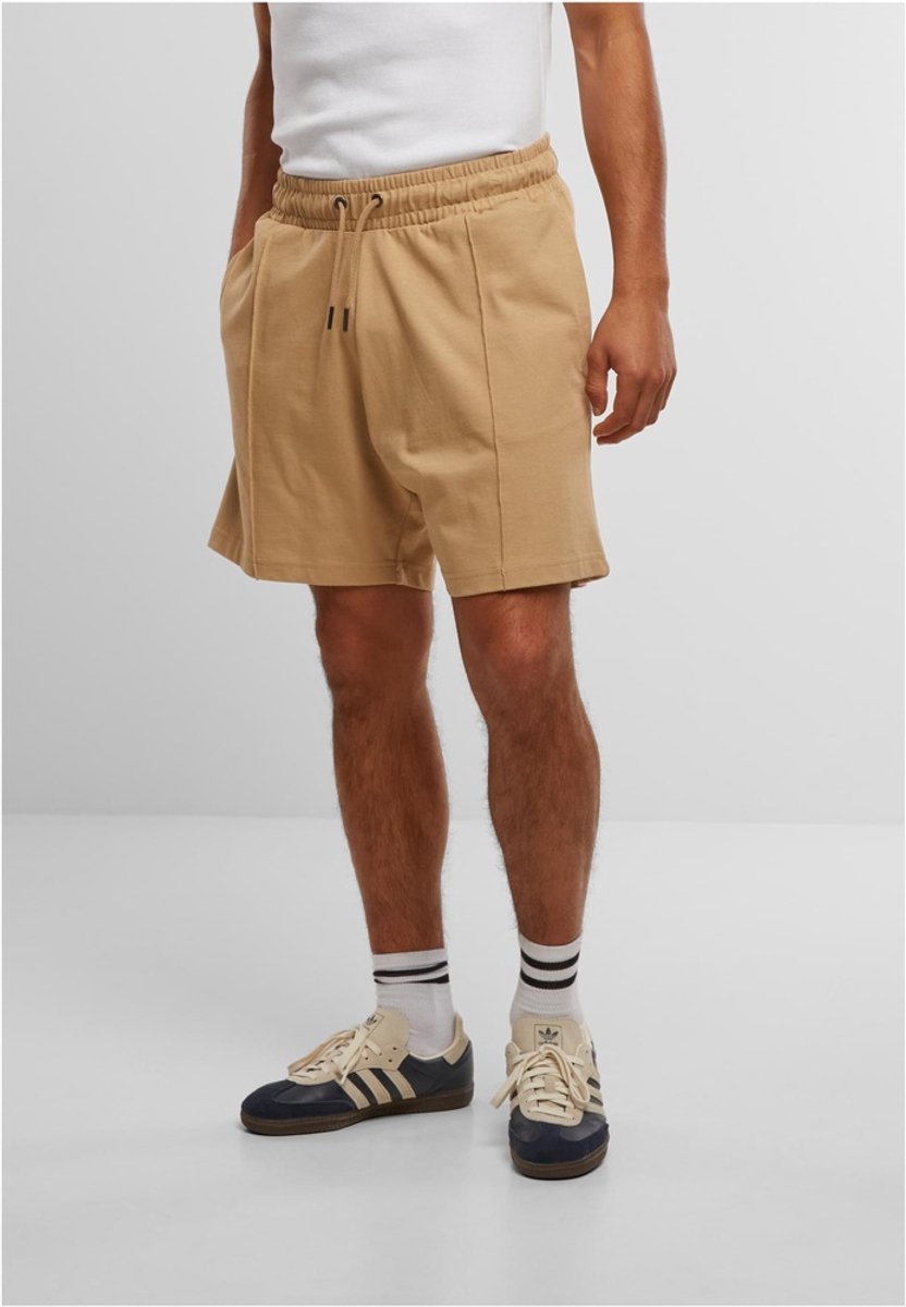 Urban Classics Heavy Jersey Pintuck Track Korte broek 5XL Beige