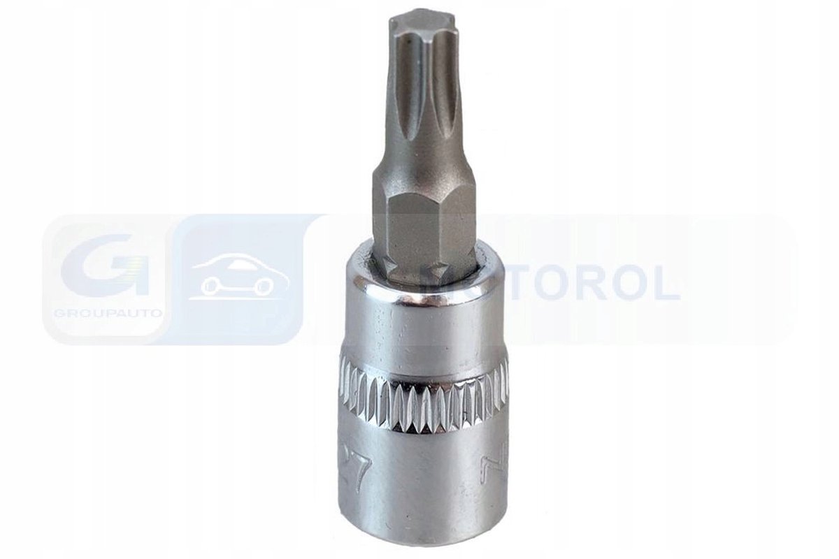 NEO Serie - TORX TX27 op Dopsleutel 1-4" - Kort - 37 mm - Chroom-Vanadium