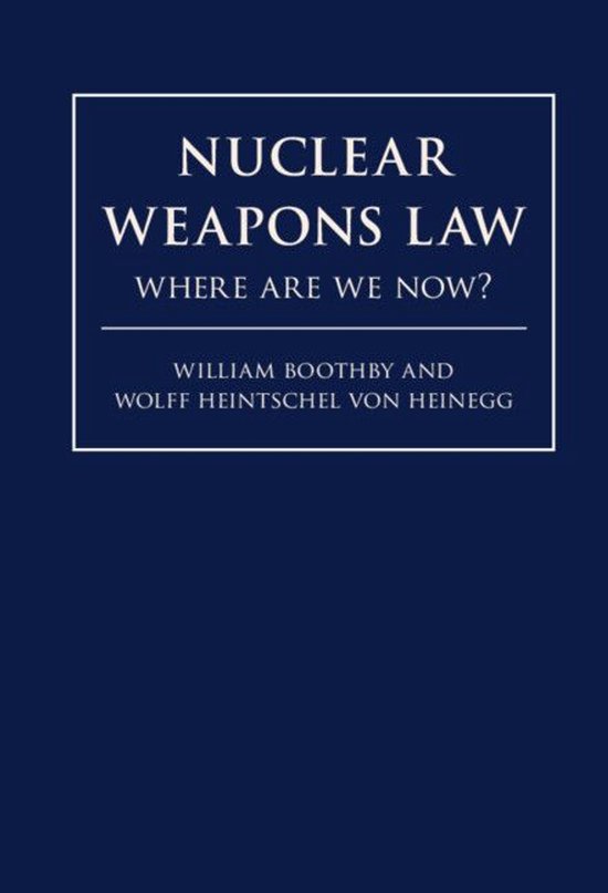 Nuclear Weapons Law - cover
