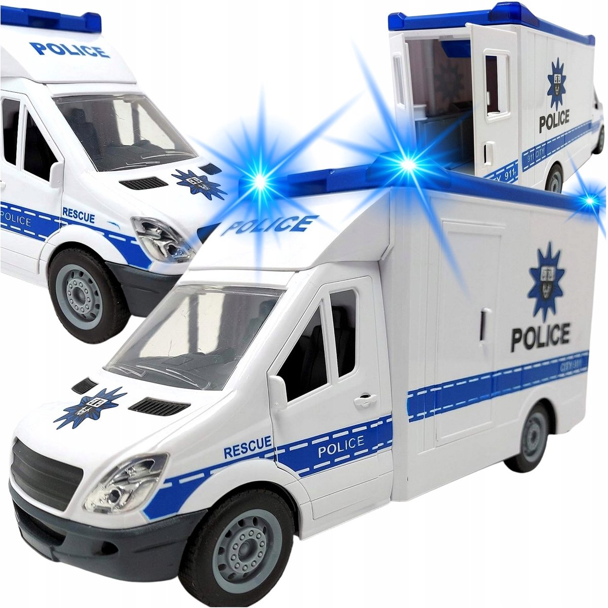 Politiewagen met Licht en Geluid - Speelgoed voor Kinderen