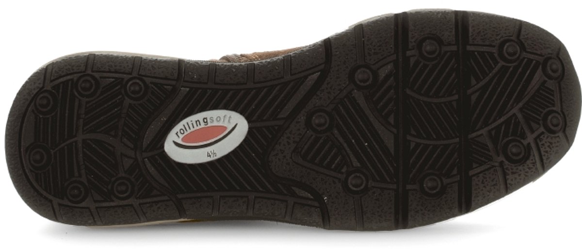 Gabor Rollingsoft enkellaars 76.881.41 BRUIN/COMBI
