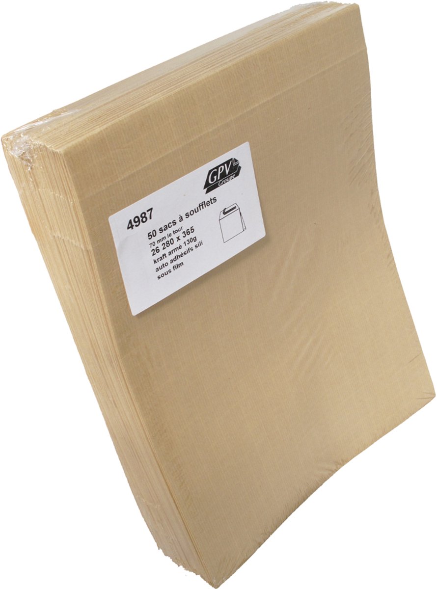 GPV Verzendenvelop B4, 250 x 353 mm, zonder venster