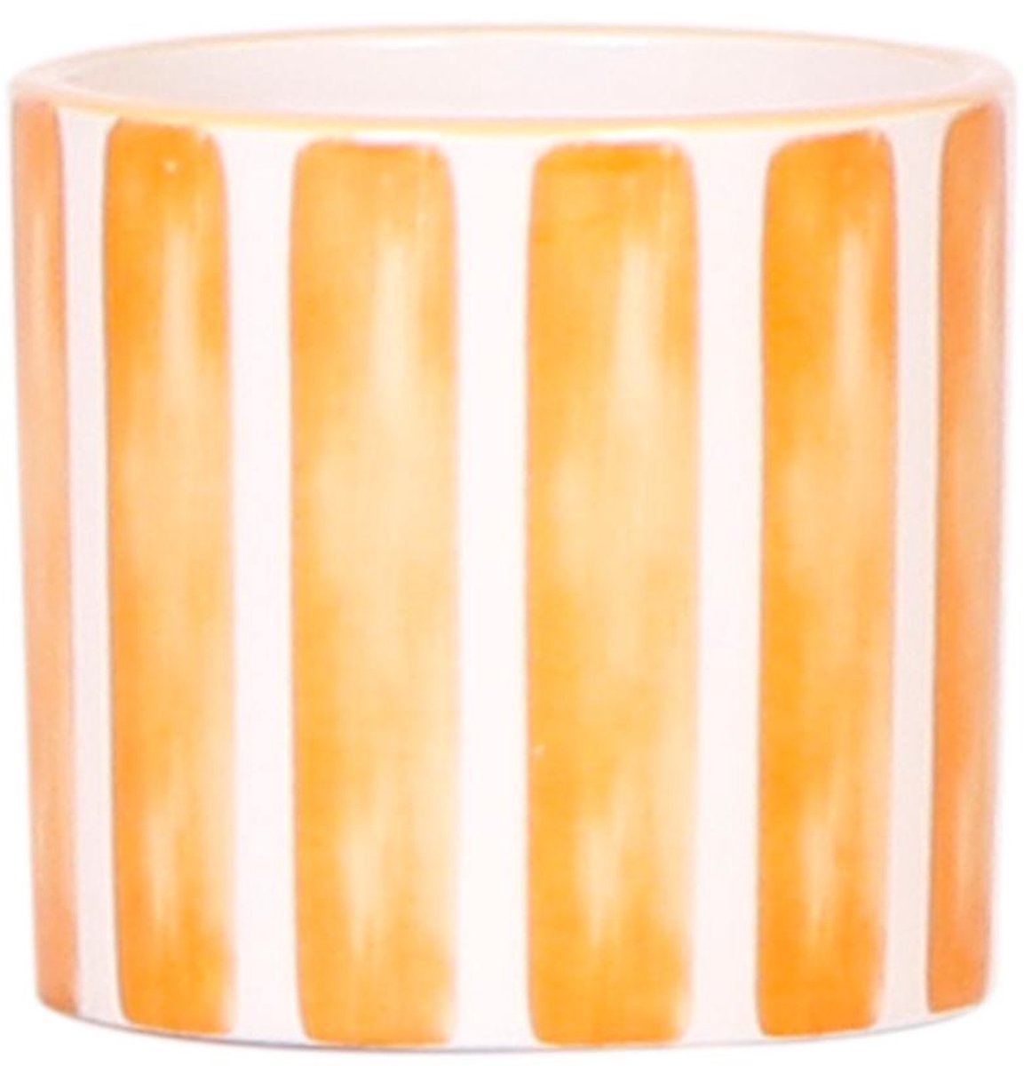 Kolibri Home | Painted stripe - Orange - Ø6cm