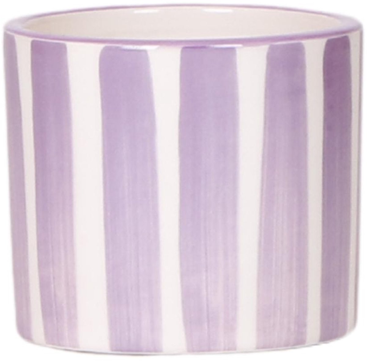 Kolibri Home | Painted stripe - Lilac - Ø6cm