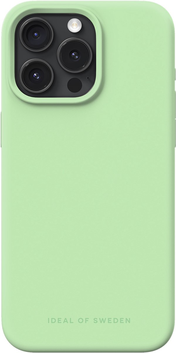 iDeal of Sweden Silicone Case geschikt voor Apple iPhone 15 Pro Max - Mint