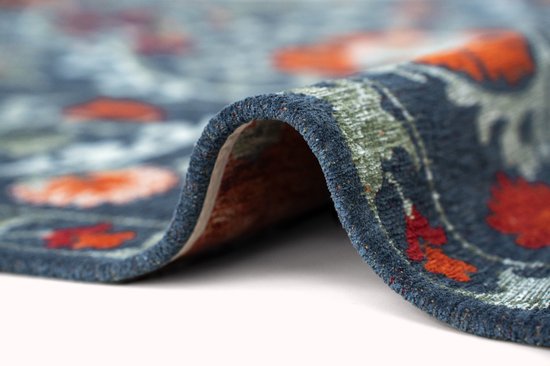 Louis De Poortere vloerkleed Nordic - blauw - 280x390cm