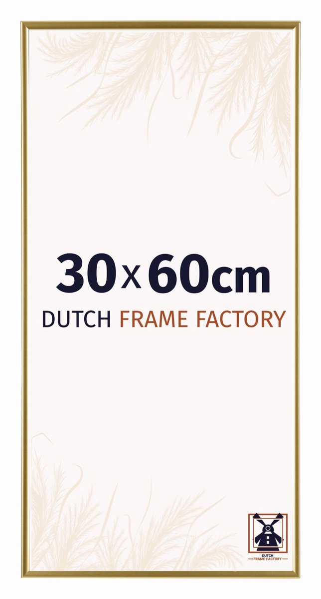 Dutch Frame Factory Fotolijst 30x60 cm - Kunststof - Goud - Easy