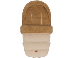 Winter voetenzak kinderwagen en buggy Teddy - Thermo - Waterafstotend - Ritssluiting - Corduroy - Nature - Fillikid