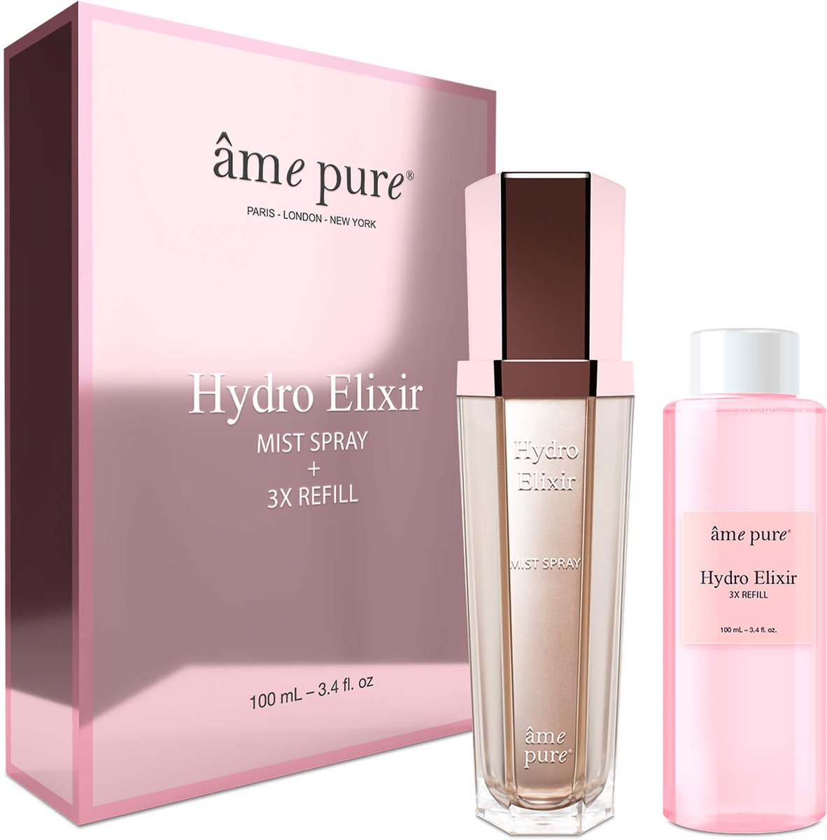 âme pure HYDRO ELIXIR FACE MIST - Hydraterende Gezichtsspray Met Hyaluronzuur