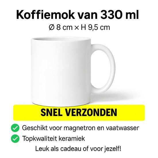 Mug « Papa de filles officiellement en minorité », cadeau Vaderdag , mug Nieuwe papa, papa de Filles, mug humoristique pour papa, mug Vaderdag