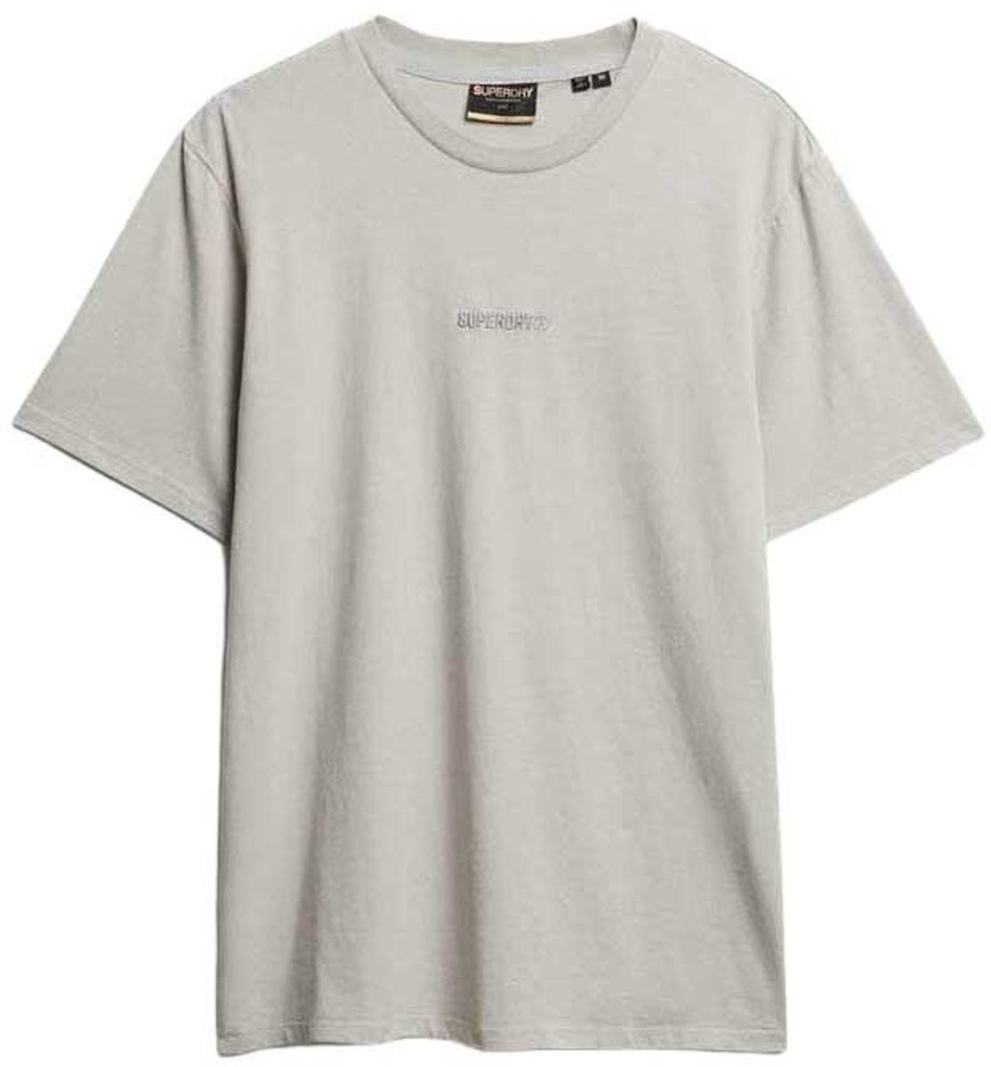 Superdry T-shirt met micrologo Heren T-shirts Grijs