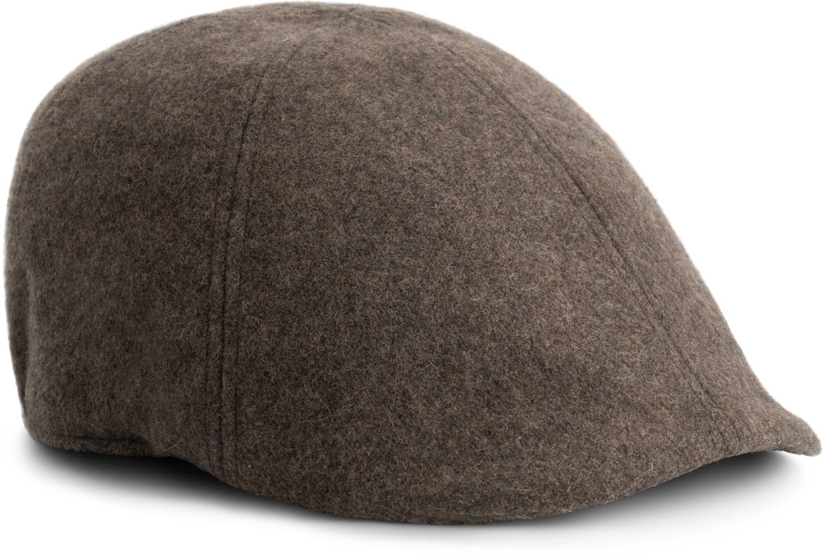 MGO Thorne Heren - Flatcap - Wolmix - Bruin