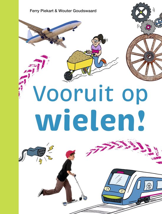 ik lees informatief - Vooruit op wielen! - cover